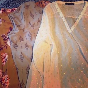 Lot of 3 plus size blouses (2x)
